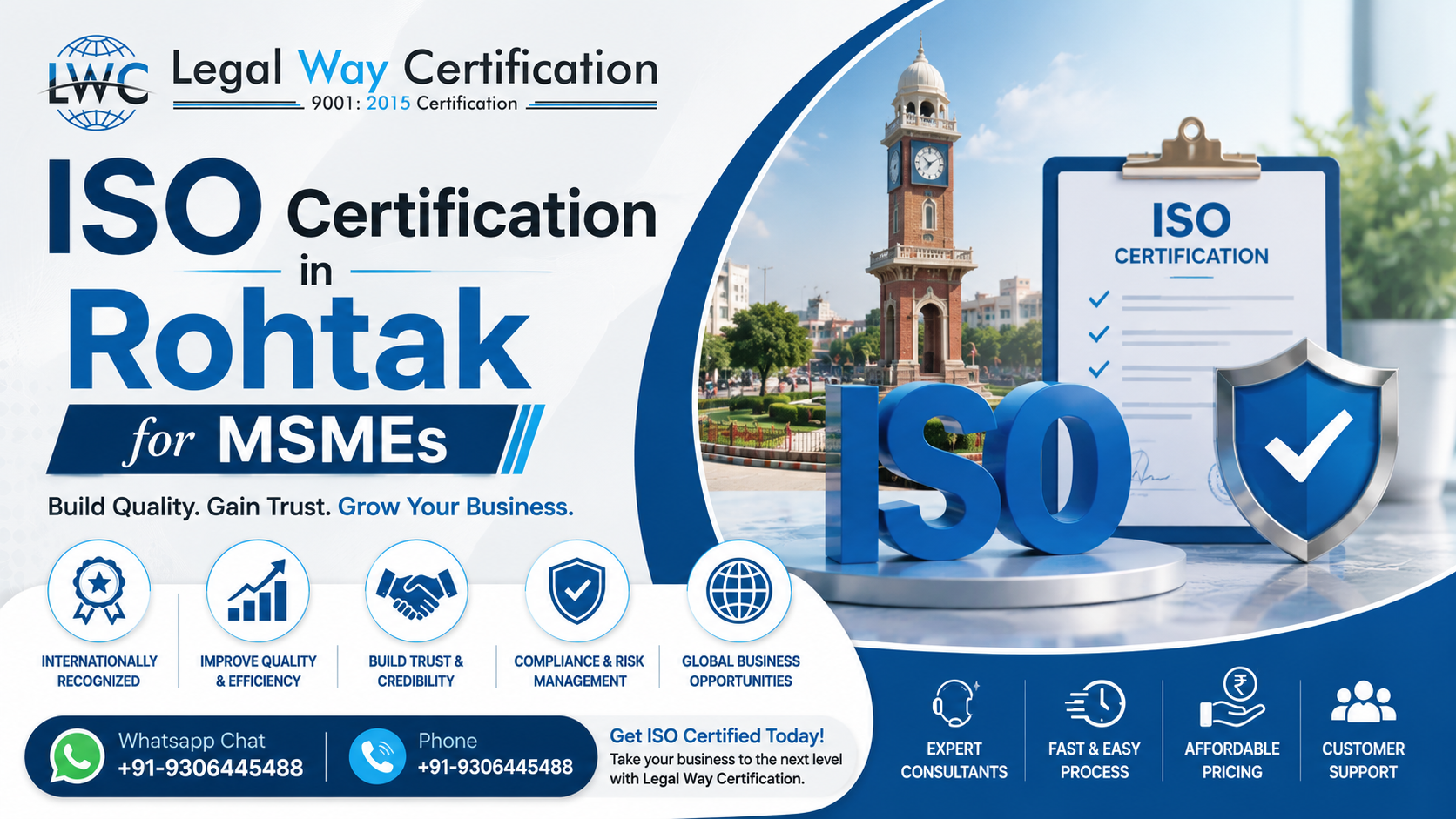 ISO Certification in Rohtak for MSMEs